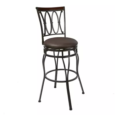 SWIVEL COUNTER BAR STOOLS Height Adjustable Kitchen Stools • $89.08