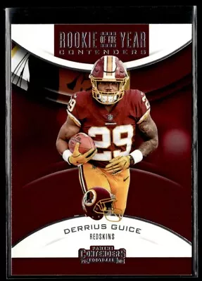 2018 Panini Contenders Rookie Of The Year Derrius Guice #RYA-DG • $1.49