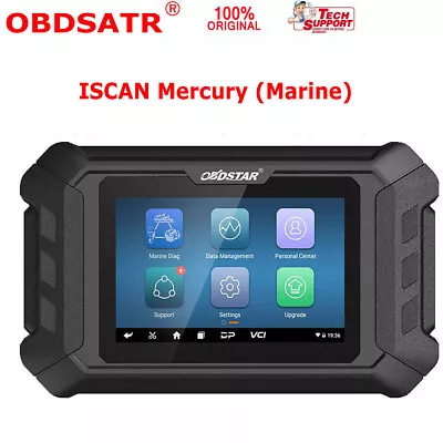 OBDSTAR ISCAN Mercury Marine Diagnostic Scanner Tools Code Read/Clear Data Flow • $389