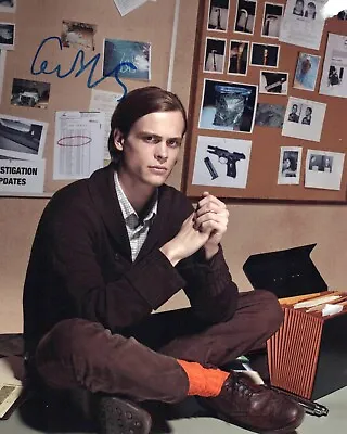 Matthew Gray Gubler Criminal Minds Autographed Photo Signed 8X10 #7 Damage/smear • $22.50