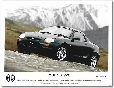 MGF 1.8i VVC Press Release Photo • £4.99