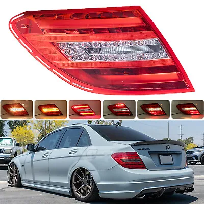 Left Tail Light For Mercedes-Benz 2011 2012 2013 2014 W204 C-Class 250 C300 C350 • $99.99