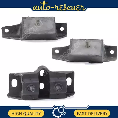 3x Motor & Transmission Mount Kit For Mustang 289 Engine 64-66 Before 3/1966 New • $60.99