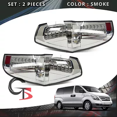 Set Rear Tail Lamp Light LH RH Black Smoke Trim For Hyundai H-1 Van 2013 - 2017 • $338.99