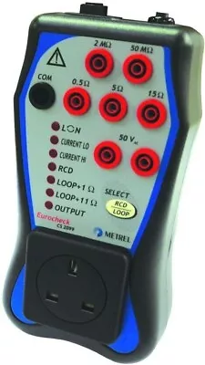 Metrel CS2099 MFT Multifunction Tester Check Calibration Box • £150