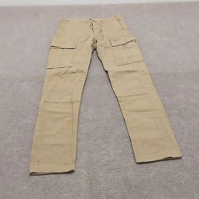 J.Crew Stretch Mens Size 31x32 Brown 484 Slim Cargo Pants • $24.88