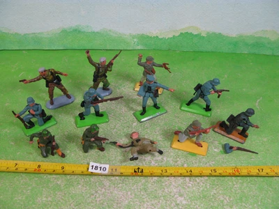 £7 • Buy Vintage Britains Deetail Mixed Lot Soldiers Inc Germans 1810