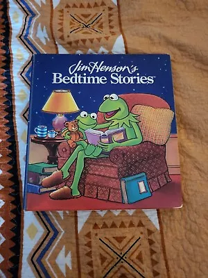 Jim Hensons Bedtime Stories Binder 1989 VINTAGE Fraggle Rock Muppet Babies • $29.95