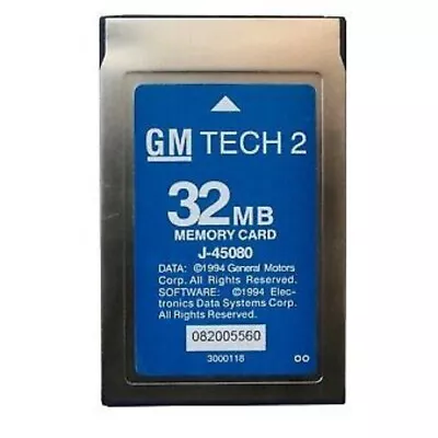 GM TECH2 32MB Card GM • $49.99