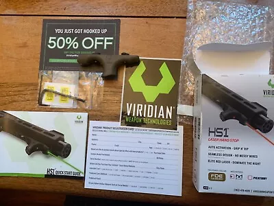 Viridian HS1 Laser Hand Stop Flash Dark Earth  Fast Shipping!   Very Nice! • $95