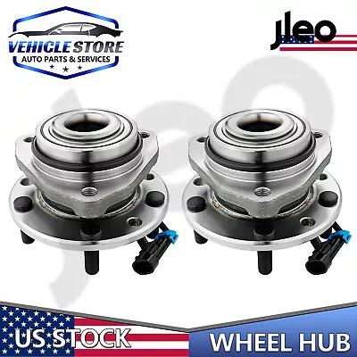 Pair 4WD Front Wheel Hub Bearings For 1997-2004 CHEVY BLAZER S10 GMC JIMMY OLDS • $77.99