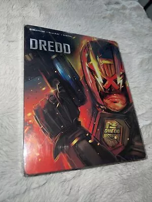 DREDD 4K Steelbook 4K UHD Blu-ray Digital BEST BUY EXCLUSIVE SEALED NEW • $39.97