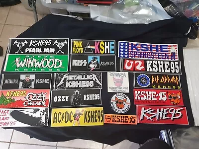 Rarevintageradio Stickersusak-she 95kissu2ozzypink Floydpearl Jam Acdc • $280