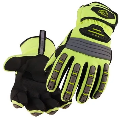 $27.35 • Buy Black Stallion Hi-Vis Spandex Extreme Winter Work Gloves Large