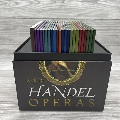 Handel Operas Malgoire Rigel Curtis Schneider Rodelinda Sony RCA 22 CD Box Set • £299.99