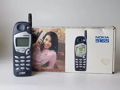 Nokia 5165 Vintage Cell Phone & Box W/ Pamphlets • $24.95