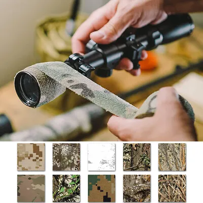 $10.39 • Buy McNett Tactical Camo Form Protective Stretch Fabric Tape Wrap