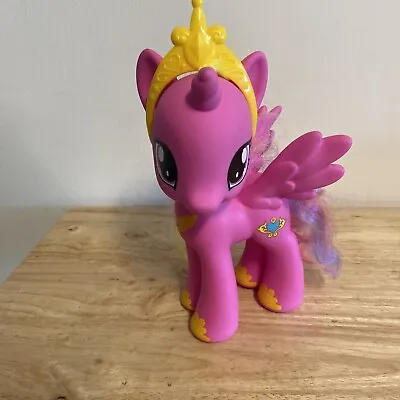 My Little Pony Princess Cadence 8  2015 Movable Head Rainbow Hair • £8.99