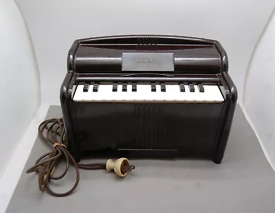 Magnus Organ Electric Child Vintage Works Cord Needs Replacing Bakelite  • $39.49