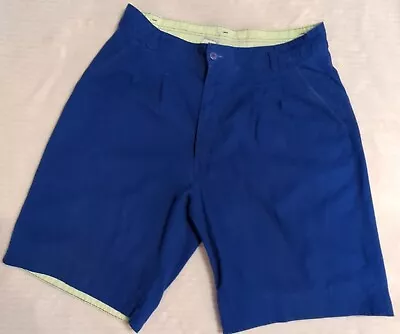 Vintage OP Ocean Pacific  Shorts Navy Blue Mens Size 38 Made In USA 90s Y2K • $24.97