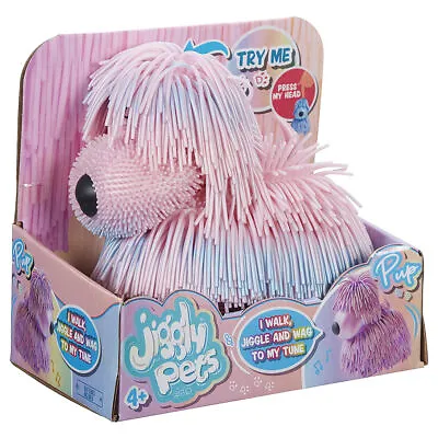 Jiggly Pets Pink Pearlescent Dog Electronic Interactive Walking Puppy Toy New  • £16.69