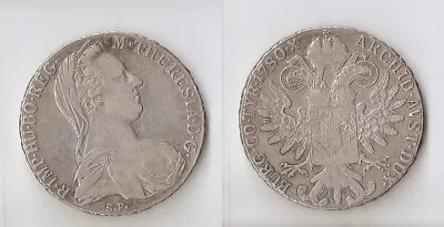 AUSTRIA Taler  1780 SFX  Maria Theresia BURGAU Mint • $54.99