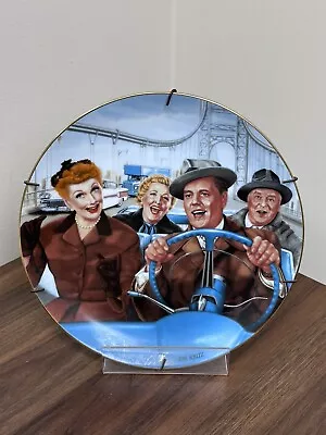 I Love Lucy California Here We Come Hamilton Collection Plate Jim Kirtz #4429a. • $9.99