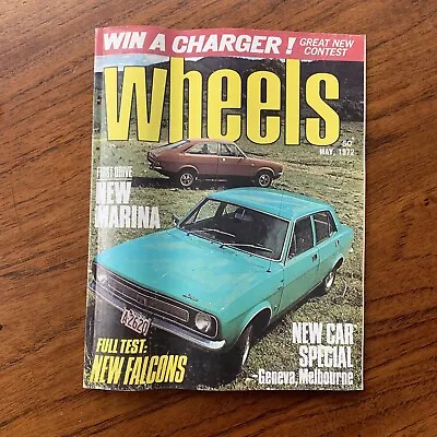 Vintage May 1972 'wheels Magazine' Zf Fairlane Ford Xa 500 Morgan Plus Eight • $40