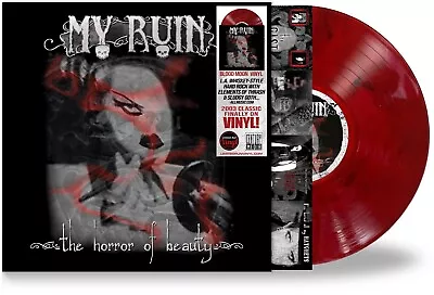 MY RUIN - THE HORROR OF BEAUTY (*NEW-BLOOD MOON RED VINYL 2024 Brutal Planet) • $34.97