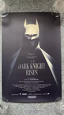 Batman The Dark Knight Rises Art Print By Olly Moss • £85