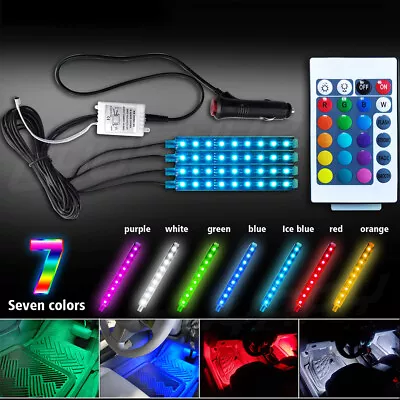 $11.88 • Buy Strip Light Parts Accessories RGB LED Lights Car Interior Floor Decor Atmosphere