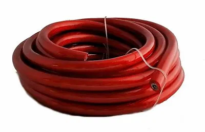 IMC AUDIO 2 Gauge 25' Ft Ground Wire Cable Red Power Car Audio Amp Awg • $20.69