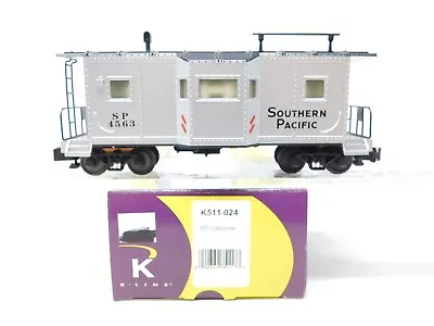 S Scale K-Line K511-024 SP Southern Pacific Bay Window Caboose #4563 • $24.95