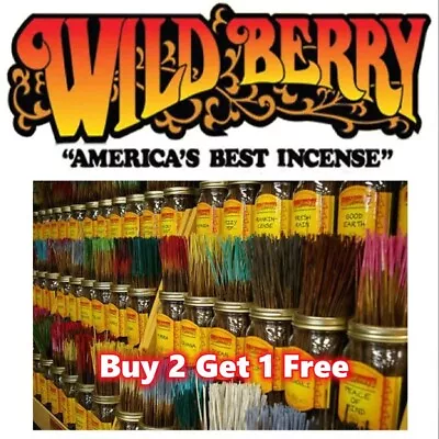 Wildberry Incense 11  Stick  70+ Flavors 20's / Pack BUY Two GET One Free • $7.22