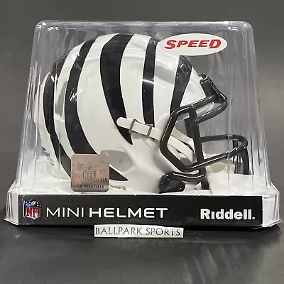 Cincinnati Bengals Speed Mini Helmet Riddell NFL Licensed WHITE ALTERNATE New! • $36.99