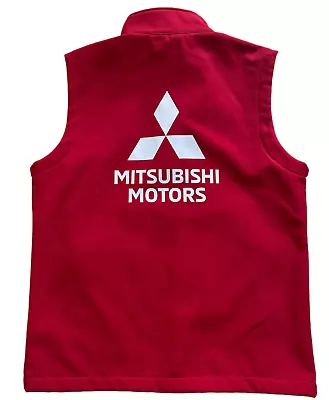 Mitsubishi Motors Racing Jacket Fleece Vest Sleveless Rare Size M • $80