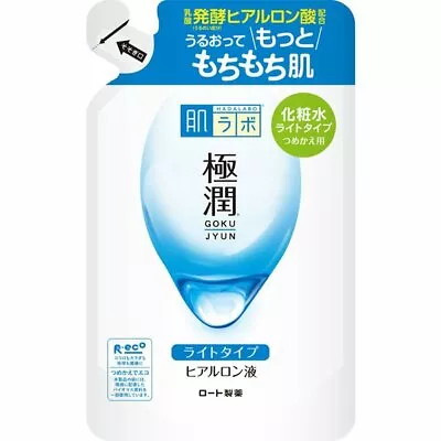 JAPAN ROHTO Hadalabo Gokujun Hyaluronic Acid Face Lotion 170ml REFILL  2 Types  • $13.80