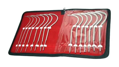 Guyon Urethral Sound Kit Medical Grade 316L Surgical Steel 15 Pcs Sounding Set • $151.99