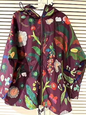 $149.90 • Buy Lovely GORMAN “Garden” Raincoat Coat Jacket * Size M/L