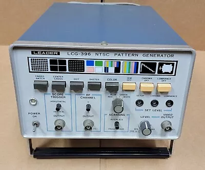 Leader LCG-396  NTSC Pattern Generator * Very Good Condition * Tested & Working • $229.50