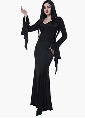 Macabre Mistress - Elvira - Morticia - Costume - Adult - 2 Sizes • $59.99