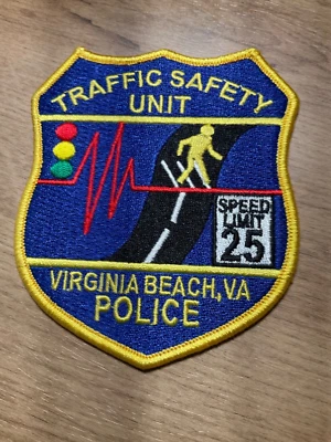 $6.99 • Buy Traffic Safety Virginia Beach Police State VA Colorful