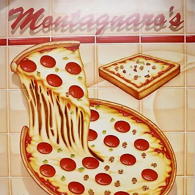 1987 Montagnaro's Pizza Restaurant Menu Avian Plaza Voorhees Marlton Crossing #2 • $40.25