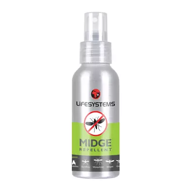 £10.99 • Buy Lifesystems DEET Free Sensitive Saltidin Midge Insect Repellent Spray 100ml