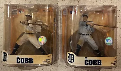 McFarlane MLB Cooperstown Series 5 Detroit Tigers Ty Cobb Set Of 2 With VARIANT • $74.99