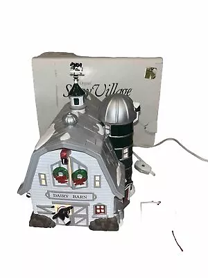 Department 56 Snow Village Dairy Barn With Wind Vane #5446 • $79.99