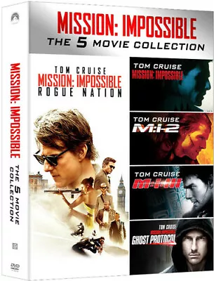 Mission Impossible The 5 Movie Collection DVD DVD Subtitled Widescreen • $11.98