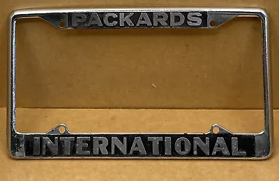 Rare Packards  International License Plate Frame • $28.88