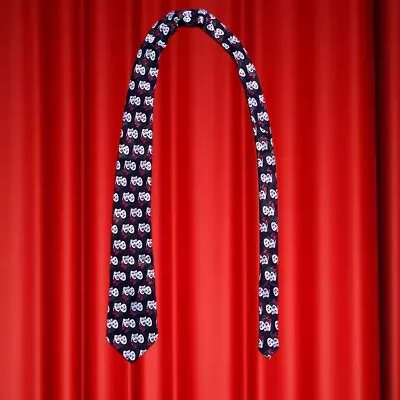 Steven Harris Necktie Mardi Gras Comedy Tragedy Mask Tie Theater Roses Black • $12.99