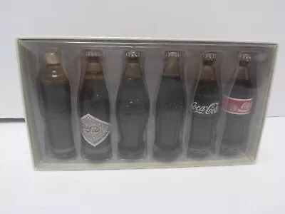 1998 Evolution Of The Coca Cola Contour Bottle Miniature Bottle Set  1899-1961 • $19.95